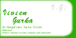 vivien gurka business card